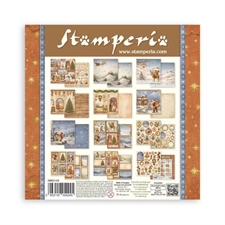 Stamperia Paper Pack 8x8" - Silent Night (lille)